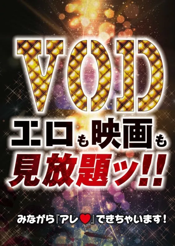 エロも映画も見放題ッ!!