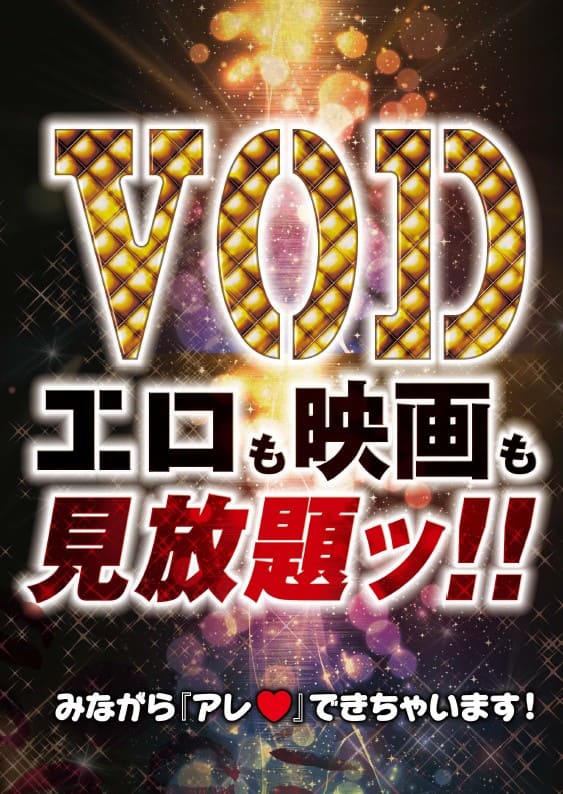 エロも映画も見放題ッ!!